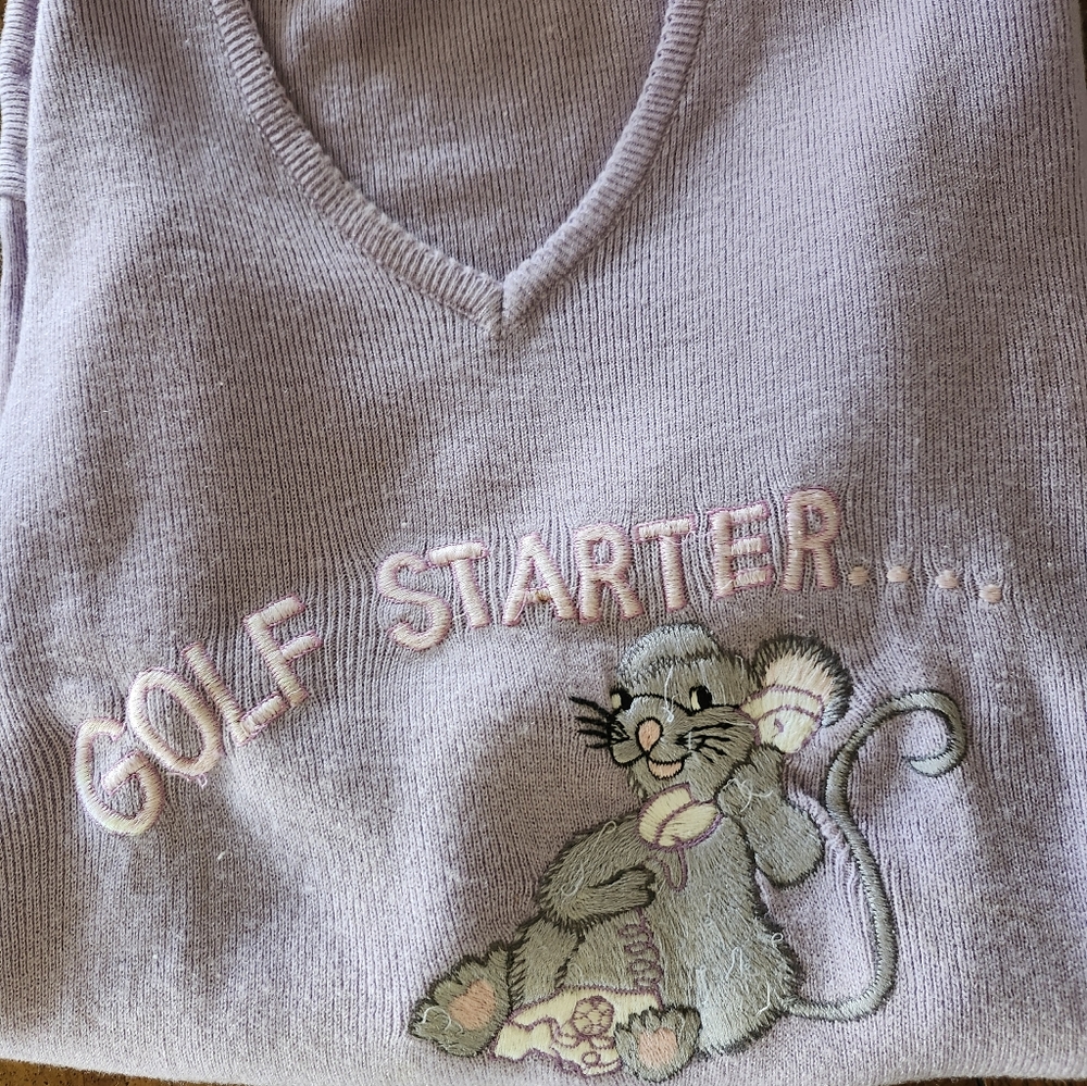 Vintage Golf Sweater 2 LaModeDuGolf - Picture 4 of 5